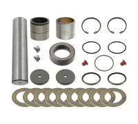febi bilstein 08521 King Pin Set with thrust bearing, single set, pack of one