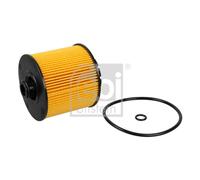 Febi Bilstein 107407 Oil Filter Insert With Seal Ring Replacement For Volvo XC40