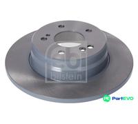 FEBI BILSTEIN REAR 2 X BRAKE DISC 04628 FOR MERCEDES-BENZ
