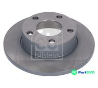 FEBI BILSTEIN REAR 2 X BRAKE DISC 09077 FOR AUDI