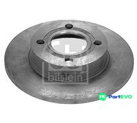 FEBI BILSTEIN REAR 2 X BRAKE DISC 09078 FOR AUDI