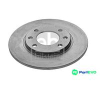 FEBI BILSTEIN REAR 2 X BRAKE DISC 10320 FOR PEUGEOT