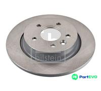 FEBI BILSTEIN REAR 2 X BRAKE DISC 105714 FOR VOLVO