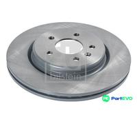 FEBI BILSTEIN REAR 2 X BRAKE DISC 105852
