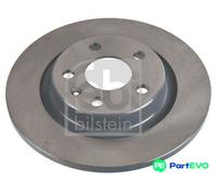 FEBI BILSTEIN REAR 2 X BRAKE DISC 107517 FOR VOLVO