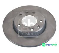 FEBI BILSTEIN REAR 2 X BRAKE DISC 107710 FOR PEUGEOT