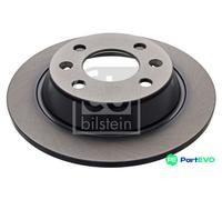 FEBI BILSTEIN REAR 2 X BRAKE DISC 10789 FOR SAAB