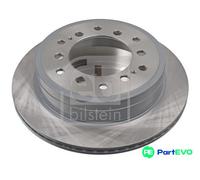 FEBI BILSTEIN REAR 2 X BRAKE DISC 108388 FOR TOYOTA