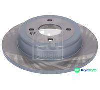 FEBI BILSTEIN REAR 2 X BRAKE DISC 108420 FOR HYUNDAI KIA