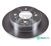 FEBI BILSTEIN REAR 2 X BRAKE DISC 108439 FOR HYUNDAI