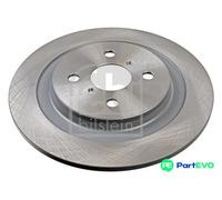 FEBI BILSTEIN REAR 2 X BRAKE DISC 108462 FOR TOYOTA