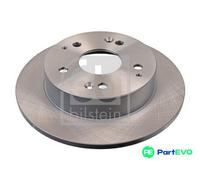FEBI BILSTEIN REAR 2 X BRAKE DISC 108525 FOR HONDA