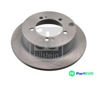 FEBI BILSTEIN REAR 2 X BRAKE DISC 108526 FOR MITSUBISHI