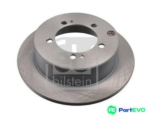 FEBI BILSTEIN REAR 2 X BRAKE DISC 108526 FOR MITSUBISHI