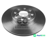 FEBI BILSTEIN REAR 2 X BRAKE DISC 108630 FOR TOYOTA