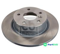 FEBI BILSTEIN REAR 2 X BRAKE DISC 108652 FOR LAND ROVER