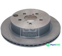 FEBI BILSTEIN REAR 2 X BRAKE DISC 108659