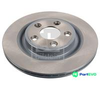 FEBI BILSTEIN REAR 2 X BRAKE DISC 108660 FOR JAGUAR