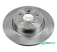 FEBI BILSTEIN REAR 2 X BRAKE DISC 108661 FOR LAND ROVER