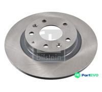 FEBI BILSTEIN REAR 2 X BRAKE DISC 108666 FOR MAZDA