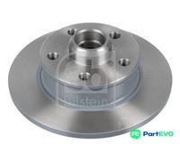 FEBI BILSTEIN REAR 2 X BRAKE DISC 11394 FOR VW