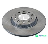 FEBI BILSTEIN REAR 2 X BRAKE DISC 170117 FOR JEEP