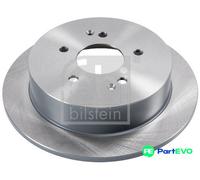 FEBI BILSTEIN REAR 2 X BRAKE DISC 170697