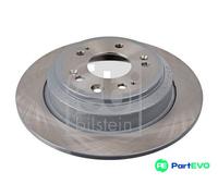 FEBI BILSTEIN REAR 2 X BRAKE DISC 170701 FOR HONDA