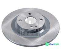 FEBI BILSTEIN REAR 2 X BRAKE DISC 170727