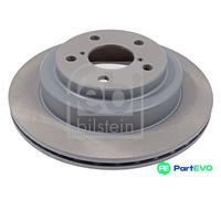 FEBI BILSTEIN REAR 2 X BRAKE DISC 170762 FOR SUBARU