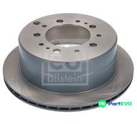 FEBI BILSTEIN REAR 2 X BRAKE DISC 170768 FOR TOYOTA LEXUS