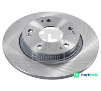 FEBI BILSTEIN REAR 2 X BRAKE DISC 170820 FOR HONDA