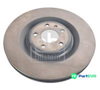 FEBI BILSTEIN REAR 2 X BRAKE DISC 171510 FOR AUDI VW