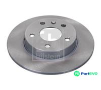 FEBI BILSTEIN REAR 2 X BRAKE DISC 17213 FOR OPEL VAUXHALL