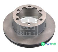 FEBI BILSTEIN REAR 2 X BRAKE DISC 174451