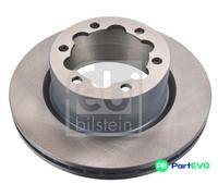 FEBI BILSTEIN REAR 2 X BRAKE DISC 174452