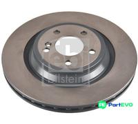 FEBI BILSTEIN REAR 2 X BRAKE DISC 174673 FOR MERCEDES-BENZ