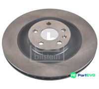 FEBI BILSTEIN REAR 2 X BRAKE DISC 174754 FOR VOLVO