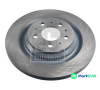 FEBI BILSTEIN REAR 2 X BRAKE DISC 176865