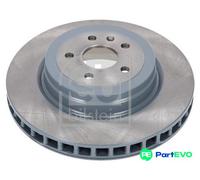 FEBI BILSTEIN REAR 2 X BRAKE DISC 178233 FOR TESLA