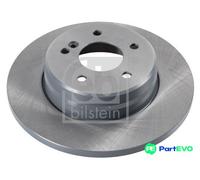 FEBI BILSTEIN REAR 2 X BRAKE DISC 17829 FOR MERCEDES-BENZ