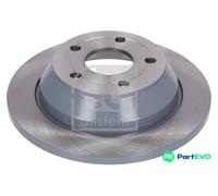 FEBI BILSTEIN REAR 2 X BRAKE DISC 179499