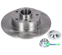 FEBI BILSTEIN REAR 2 X BRAKE DISC 180024