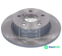 FEBI BILSTEIN REAR 2 X BRAKE DISC 180025