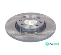 FEBI BILSTEIN REAR 2 X BRAKE DISC 181540 FOR DS