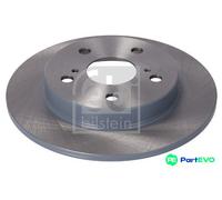 FEBI BILSTEIN REAR 2 X BRAKE DISC 188774