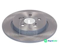 FEBI BILSTEIN REAR 2 X BRAKE DISC 193391