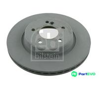 FEBI BILSTEIN REAR 2 X BRAKE DISC 23212 FOR MERCEDES-BENZ