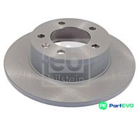 FEBI BILSTEIN REAR 2 X BRAKE DISC 24491