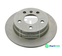 FEBI BILSTEIN REAR 2 X BRAKE DISC 24750 FOR MERCEDES-BENZ